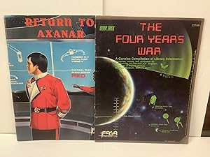 Immagine del venditore per Return to Axanar / The Four Years War; Star Trek, The Role-Playing Game Adventure Books 2218 / 2218A venduto da Chamblin Bookmine