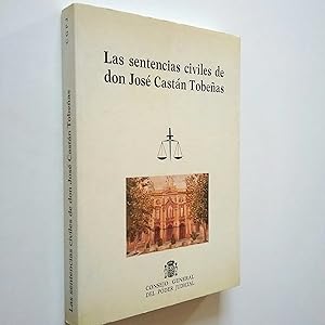 Las sentencias civiles de don José Castán Tobeñas