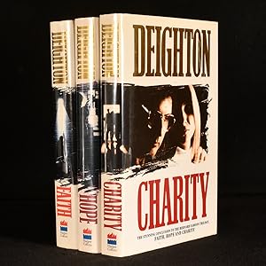 Bild des Verkufers fr Len Deighton's Trilogy Faith, Hope, & Charity zum Verkauf von Rooke Books PBFA