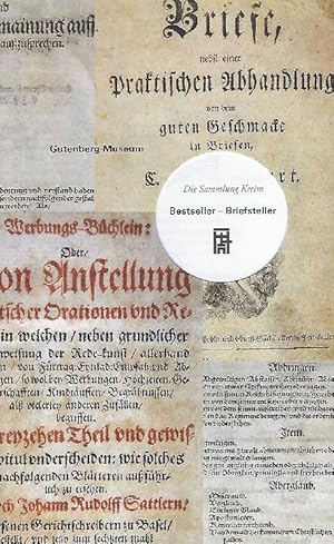 Bestseller - Briefsteller : Die Sammlung Kreim. Verborgene Schätze des Gutenberg-Museums