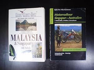 Bild des Verkufers fr Konvolut von 2 Bnden zum Thema Malaysia. Reise Know-How. Das komplette Handbuch fr individuelles Reisen und Entdecken. Malaysia & Singapur mit Sabah & Sarawak / Motorradtour Singapur - Australien. Erlebnisberichte, Reisetips, Lnderkunde zum Verkauf von Buchfink Das fahrende Antiquariat