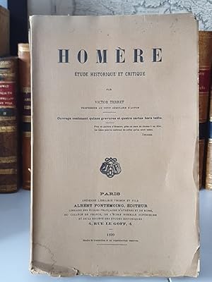 Image du vendeur pour HOMRE. tude historique et critique. mis en vente par Librera Miau