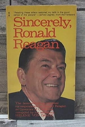 Seller image for SINCERELY, RONALD REAGAN-OSI for sale by Archives Books inc.