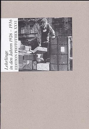 Bild des Verkufers fr Lehrlinge in den Jahren 1926 - 1936 zum Verkauf von Versandantiquariat Karin Dykes