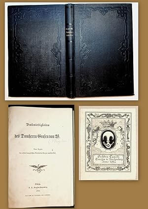 Bild des Verkufers fr Denkwrdigkeiten des Domherrn Grafen von W: vom Beginn der ersten franzsischen Revolution bis zur neuesten Zeit zum Verkauf von ANTIQUARIAT.WIEN Fine Books & Prints