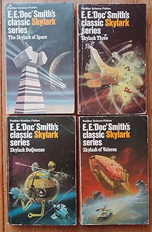 Skylark Series 4 Book Set : The Skylark of Space ; Skylark Three; Skylark of Valeron; Skylark DuQ...