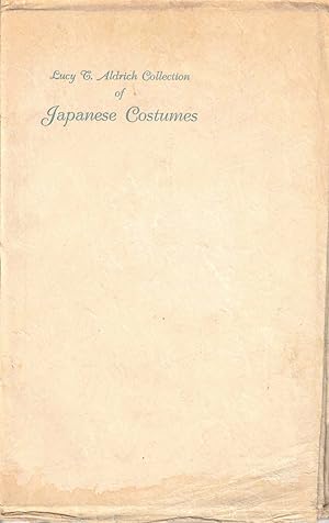 Bild des Verkufers fr Lucy T. Aldrich Collection: Japanese No Drama Costumes and Priest Robes zum Verkauf von Kenneth Mallory Bookseller ABAA