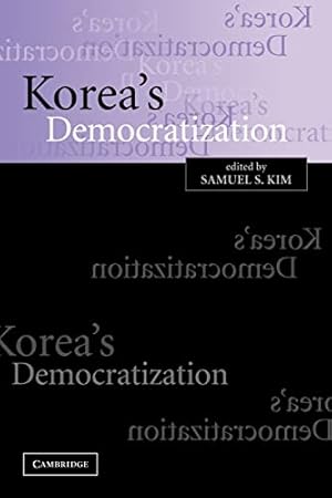 Imagen del vendedor de Korea's Democratization a la venta por -OnTimeBooks-