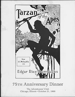 75TH ANNIVERSARY DINNER CELEBRATING THE FIRST PUBLICATION OF A HARDCOVER NOVEL BY EDGAR RICE BURR...