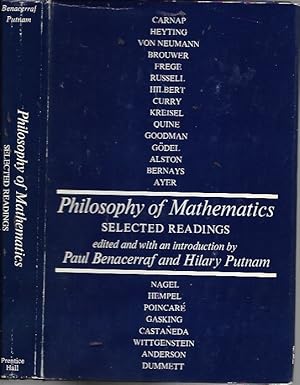 Image du vendeur pour Philosophy of Mathematics: Selected Readings (2nd Printing: 1964) mis en vente par Bookfeathers, LLC