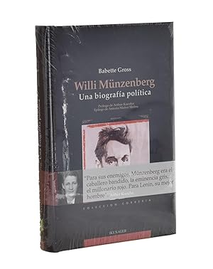 Immagine del venditore per WILLI MNZENBERG. UNA BIOGRAFA POLTICA venduto da Librera Monogatari