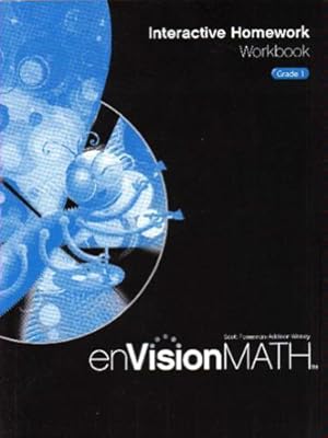 Seller image for enVision Math: Interactive Homework Workbook, Grade 1 for sale by Reliant Bookstore