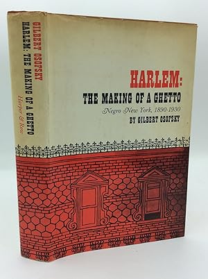 Bild des Verkufers fr HARLEM: THE MAKING OF A GHETTO; Negro New York, 1890-1930 zum Verkauf von Kubik Fine Books Ltd., ABAA