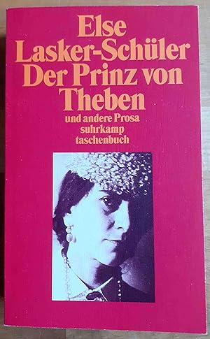 Bild des Verkufers fr Der Prinz von Theben und andere Prosa ; Gesammelte Werke ; Bd. 2,1 zum Verkauf von VersandAntiquariat Claus Sydow