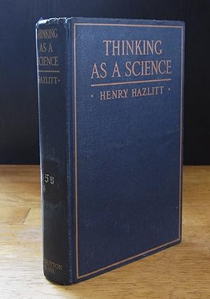 Immagine del venditore per Thinking As a Science [First Edition] venduto da The BiblioFile