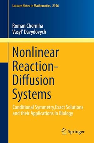 Seller image for Nonlinear Reaction-Diffusion Systems for sale by BuchWeltWeit Ludwig Meier e.K.