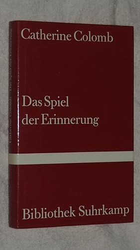 Seller image for Das Spiel der Erinnerung : Roman. for sale by Versandantiquariat Ingo Lutter