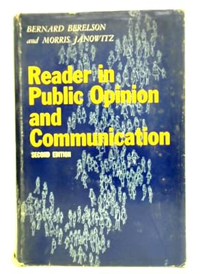 Seller image for Reader in Public Opinion and Communication for sale by World of Rare Books