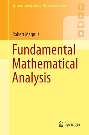Immagine del venditore per Fundamental Mathematical Analysis venduto da BuchWeltWeit Ludwig Meier e.K.