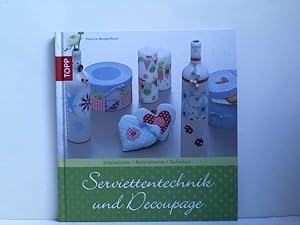 Serviettentechnik und Découpage: Inspirationen - Materialkunde - Techniken (Trendwerkbuch)