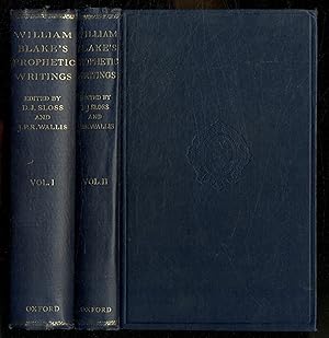 Imagen del vendedor de The Prophetic Writings of William Blake: In Two Volumes a la venta por Between the Covers-Rare Books, Inc. ABAA