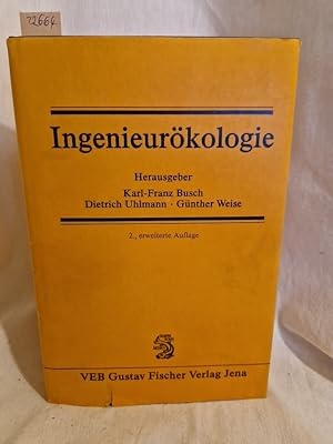 Image du vendeur pour Ingenieurkologie. (= Reihe "kologie"). mis en vente par Versandantiquariat Waffel-Schrder