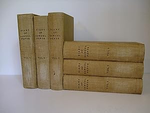 Seller image for Diary and Correspondence of Samuel Pepys, ESQ., F.R.S. from His Ms. Cypher in the Pepysian Library, with a Life and Notes (6 Volume Set) for sale by Lily of the Valley Books