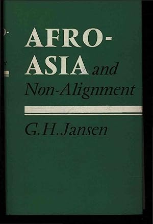 Bild des Verkufers fr Afro-Asia and non-alignment. zum Verkauf von Antiquariat Bookfarm