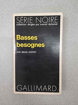 Seller image for Basses besognes collection srie noire n1660 for sale by Dmons et Merveilles