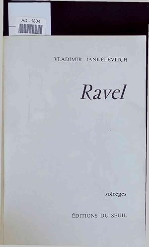 Image du vendeur pour Ravel. mis en vente par Antiquariat Bookfarm