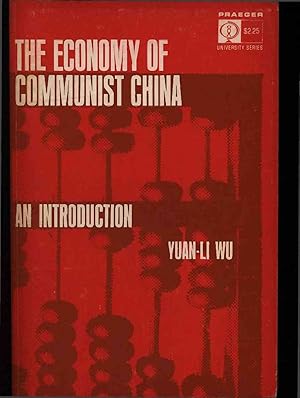 Seller image for The economy of communist China. for sale by Antiquariat Bookfarm