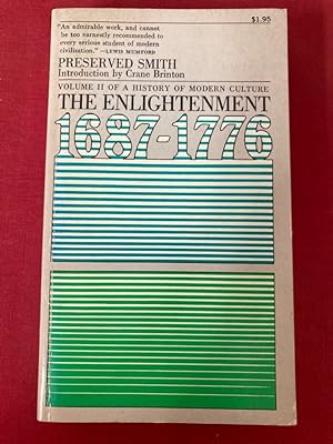 The Enlightenment 1687 - 1776.