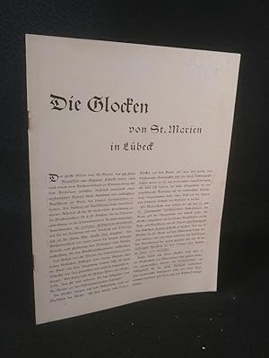 Bild des Verkufers fr Die Glocken von St. Marien in Lbeck. zum Verkauf von ANTIQUARIAT Franke BRUDDENBOOKS