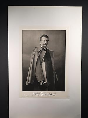 Bild des Verkufers fr Original Heliogravure. "Franz Heinrich Schwechten". 1899. zum Verkauf von ANTIQUARIAT Franke BRUDDENBOOKS