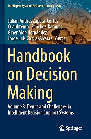 Imagen del vendedor de Handbook on Decision Making a la venta por moluna