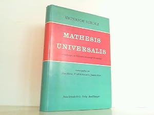 Bild des Verkufers fr Mathesis Universalis. Abhandlungen zur Philosophie als strenger Wissenschaft. Hrsg. v. Hans Hermes, Friedrich Kambartel und Joachim Ritter. zum Verkauf von Antiquariat Ehbrecht - Preis inkl. MwSt.