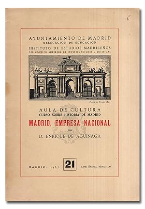 Seller image for Madrid, empresa nacional. for sale by Librera Berceo (Libros Antiguos)