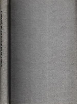 Seller image for Festschrift zu der zweiten Scularfeier des Friedrichs-Werderschen Gymnasiums zu Berlin. for sale by Antiquariat Carl Wegner