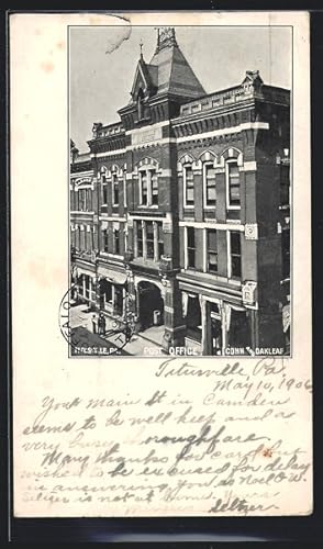Postcard Titusville, PA, Post Office