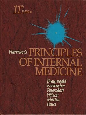 Image du vendeur pour Harrison's Principles of Internal Medicine. 2 Volumes (Coplete Set). 11th Edition. mis en vente par La Librera, Iberoamerikan. Buchhandlung