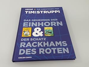 Bild des Verkufers fr Tim & Struppi: Doppelband: Das Geheimnis der Einhorn und Der Schatz Rackhams des Roten Herg. [Aus dem Franz. von Ilse Strasmann. Red.: Andreas C. Knigge] zum Verkauf von SIGA eG