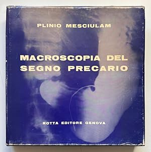 Bild des Verkufers fr Macroscopia del segno precario zum Verkauf von Libreria Giorgio Maffei