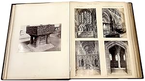 CATHEDRALS. Seventy-seven mounted photographs, mainly of cathedrals, but also with some street sc...