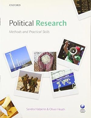 Immagine del venditore per Political Research: Methods and Practical Skills venduto da WeBuyBooks