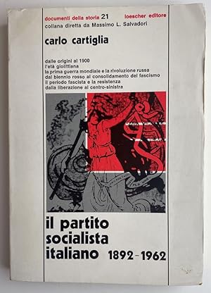 Immagine del venditore per Il partito socialista italiano. Documenti della storia 21 venduto da librisaggi