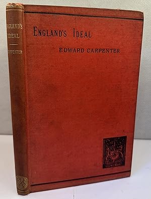 Seller image for England's Ideal and other Papers on Social Subjects. for sale by J & S WILBRAHAM