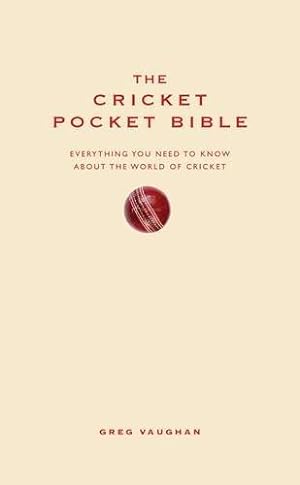 Bild des Verkufers fr The Cricket Pocket Bible: The perfect gift for a cricket fan zum Verkauf von WeBuyBooks