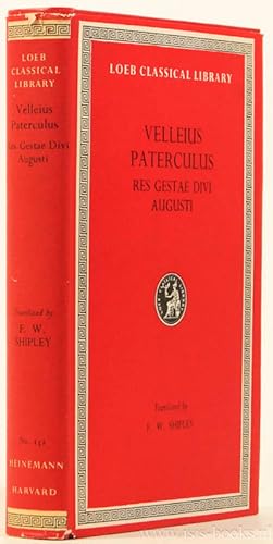 Bild des Verkufers fr Compendium of Roman history. Res gestae divi Augusti. With an English translation by Frederick W. Shipley. zum Verkauf von Antiquariaat Isis