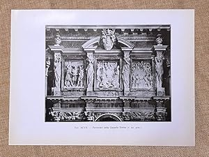 Image du vendeur pour Roma nel 1917 Particolare della Cappella Sistina Pietro Bernini Maria Maggiore mis en vente par LIBRERIA IL TEMPO CHE FU