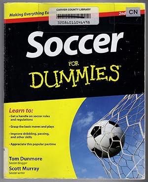Image du vendeur pour Soccer For Dummies, 2nd Edition mis en vente par Lake Country Books and More